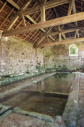 Vue générale des bassins. © Région Bourgogne-Franche-Comté, Inventaire du patrimoine