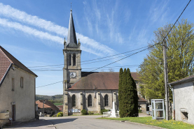 Vue générale depuis la rue du Petit Mont. © Région Bourgogne-Franche-Comté, Inventaire du patrimoine