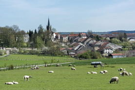 Le village d'Aisey © Région Bourgogne-Franche-Comté, Inventaire du patrimoine