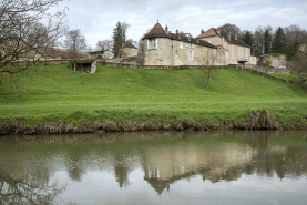 Partie sud du château. © Région Bourgogne-Franche-Comté, Inventaire du patrimoine