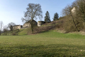 Château de Richecourt depuis la berge de la Sâone. © Région Bourgogne-Franche-Comté, Inventaire du patrimoine