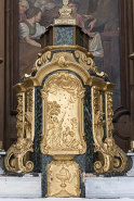 Vue générale du tabernacle. © Région Bourgogne-Franche-Comté, Inventaire du patrimoine