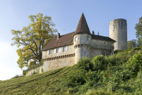 Vue générale depuis le nord. © Région Bourgogne-Franche-Comté, Inventaire du patrimoine