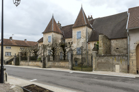 La demeure Lange de Ferrière, 4 rue de la Dame Blanche. © Région Bourgogne-Franche-Comté, Inventaire du patrimoine