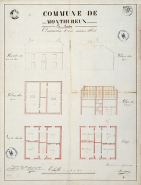 Construction d'une école (1836). © Région Bourgogne-Franche-Comté, Inventaire du patrimoine