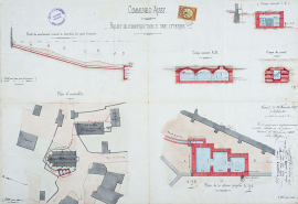 Aménégement d'une citerne à Aisey (1887). © Région Bourgogne-Franche-Comté, Inventaire du patrimoine
