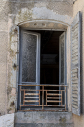 Détail d'une fenêtre. © Région Bourgogne-Franche-Comté, Inventaire du patrimoine