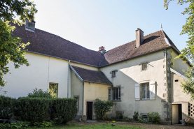 Les façades postérieures vues du nord. © Région Bourgogne-Franche-Comté, Inventaire du patrimoine