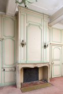 A l'étage : seconde pièce à gauche depuis l'escalier. (angle sud) © Région Bourgogne-Franche-Comté, Inventaire du patrimoine