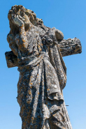 Sculpture funéraire © Région Bourgogne-Franche-Comté, Inventaire du patrimoine