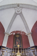 La voûte du choeur. © Région Bourgogne-Franche-Comté, Inventaire du patrimoine