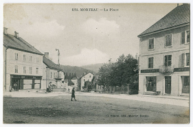 1251. Morteau - La place [Carnot], 1er quart 20e siècle. © Région Bourgogne-Franche-Comté, Inventaire du patrimoine