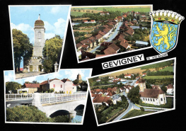 Souvenir de Gevigney-et-Mercey, carte postale. © Commune de Gevigney-et-Mercey