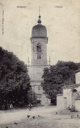 L'église de Gevigney, carte postale. © Commune de Gevigney-et-Mercey