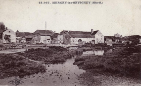 Mercey, carte postale. © Commune de Gevigney-et-Mercey