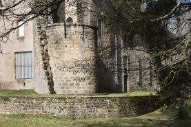 Détail sur la maçonnerie de la tour. © Région Bourgogne-Franche-Comté, Inventaire du patrimoine