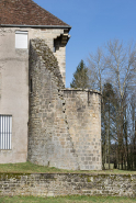 La tour du château. © Région Bourgogne-Franche-Comté, Inventaire du patrimoine