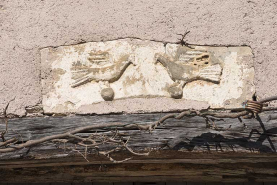 Détail d'un des linteaux. © Région Bourgogne-Franche-Comté, Inventaire du patrimoine