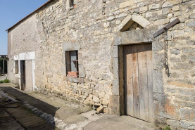 Façade postérieure de la maison. © Région Bourgogne-Franche-Comté, Inventaire du patrimoine