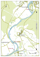 Plan de situation. © Région Bourgogne-Franche-Comté, Inventaire du patrimoine