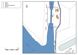 Plan masse et de situation. © Région Bourgogne-Franche-Comté, Inventaire du patrimoine