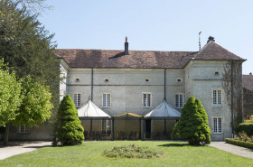 La façade postérieure. © Région Bourgogne-Franche-Comté, Inventaire du patrimoine
