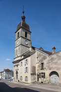 Le clocher carré et le toit à l'impérial. © Région Bourgogne-Franche-Comté, Inventaire du patrimoine