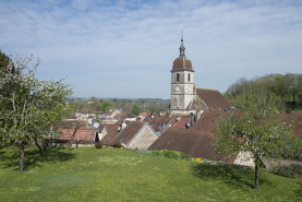 Vue depuis le Tertre. © Région Bourgogne-Franche-Comté, Inventaire du patrimoine