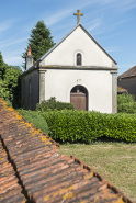 La façade principale de la chapelle. © Région Bourgogne-Franche-Comté, Inventaire du patrimoine