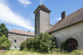 Vue générale sud-ouest du corps de bâtiment. © Région Bourgogne-Franche-Comté, Inventaire du patrimoine
