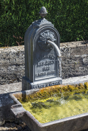 Détail de la borne-fontaine située route de Port-sur-Saône. © Région Bourgogne-Franche-Comté, Inventaire du patrimoine