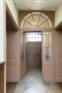 Le couloir et le vestibule (d'entrée). © Région Bourgogne-Franche-Comté, Inventaire du patrimoine