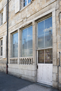 Partie occidentale de la façade antérieure. © Région Bourgogne-Franche-Comté, Inventaire du patrimoine