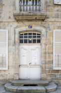 La porte d'entrée. © Région Bourgogne-Franche-Comté, Inventaire du patrimoine