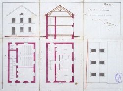 1er projet délivré pour la construction d'une maison commune. © Région Bourgogne-Franche-Comté, Inventaire du patrimoine