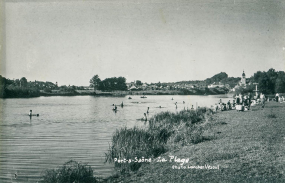 Plage artificielle © Région Bourgogne-Franche-Comté, Inventaire du patrimoine