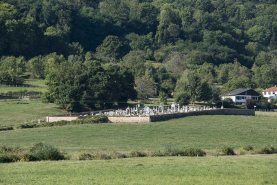 Vue générale du cimetière. © Région Bourgogne-Franche-Comté, Inventaire du patrimoine