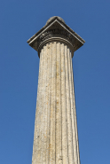 La colonne à fut cannelé. © Région Bourgogne-Franche-Comté, Inventaire du patrimoine