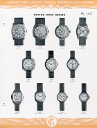 Catalogue de la Manufacture de Boîtes de Montres Gerber Frères, décennies 1920-1930 : pl. 14, boîtes hors séries. © Région Bourgogne-Franche-Comté, Inventaire du patrimoine