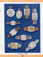 Catalogue de la Manufacture de Boîtes de Montres Gerber Frères, décennies 1920-1930 : pl. 25, boîtes nacre. © Région Bourgogne-Franche-Comté, Inventaire du patrimoine