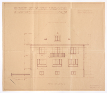 Propriété de Mr Henri Michel-Amadry, à Morteau. Façade sud, février 1930. © Région Bourgogne-Franche-Comté, Inventaire du patrimoine