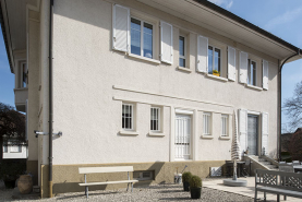 Maison-usine : élévation nord-ouest. © Région Bourgogne-Franche-Comté, Inventaire du patrimoine