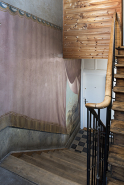 Cage d'escalier depuis le repos entre le 3e et le 4e palier (6e volée). © Région Bourgogne-Franche-Comté, Inventaire du patrimoine