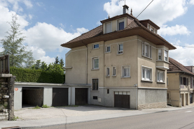 Façades antérieure et latérale gauche. © Région Bourgogne-Franche-Comté, Inventaire du patrimoine