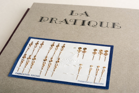 Planche d'aiguilles (collection musée de l'Horlogerie, Morteau). © Région Bourgogne-Franche-Comté, Inventaire du patrimoine