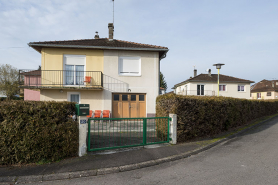 Façade antérieure d'une des maisons. © Région Bourgogne-Franche-Comté, Inventaire du patrimoine