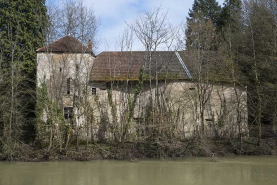 Les communs, vue de détail. © Région Bourgogne-Franche-Comté, Inventaire du patrimoine