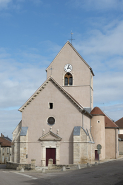 L'église Saint-Martin. © Région Bourgogne-Franche-Comté, Inventaire du patrimoine