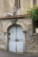 Détail du portail d'entrée. © Région Bourgogne-Franche-Comté, Inventaire du patrimoine