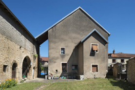 Vue d'ensemble de la maison et de la remise. © Région Bourgogne-Franche-Comté, Inventaire du patrimoine